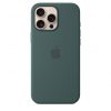 Apple iPhone 16 Pro Max Silicone Case with MagSafe - Lake Green (Seasonal)