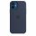 Apple iPhone 12/12 Pro Silicone Case with MagSafe - Deep Navy