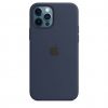 Apple iPhone 12/12 Pro Silicone Case with MagSafe - Deep Navy