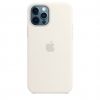 Apple iPhone 12/12 Pro Silicone Case with MagSafe - White