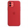 Apple iPhone 12/12 Pro Silicone Case with MagSafe - (PRODUCT)RED