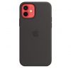 Apple iPhone 12/12 Pro Silicone Case with MagSafe - Black