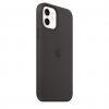 Apple iPhone 12/12 Pro Silicone Case with MagSafe - Black