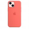 Apple iPhone 13 mini Silicone Case with MagSafe - Pink Pomelo  (Seasonal Fall 2021)