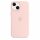 Apple iPhone 13 mini Silicone Case with MagSafe - Chalk Pink