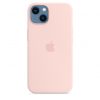 Apple iPhone 13 Silicone Case with MagSafe - Chalk Pink