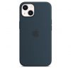 Apple iPhone 13 Silicone Case with MagSafe - Abyss Blue