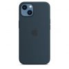 Apple iPhone 13 Silicone Case with MagSafe - Abyss Blue