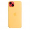 Apple iPhone 14 Plus Silicone Case with MagSafe - Sunglow (SEASONAL 2022 Fall)