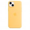 Apple iPhone 14 Plus Silicone Case with MagSafe - Sunglow (SEASONAL 2022 Fall)