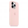 Apple iPhone 14 Pro Silicone Case with MagSafe - Chalk Pink