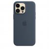 Apple iPhone 14 Pro Max Silicone Case with MagSafe - Storm Blue