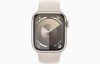 Apple Watch S9 GPS 41mm Starlight Alu Case w Starlight Sport Band - S/M