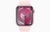 Apple Watch S9 GPS 45mm Pink Alu Case w Light Pink Sport Band - M/L