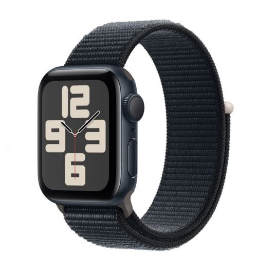 Apple Watch SE2 v2 GPS 44mm Midnight Alu Case w Midnight Sport Loop