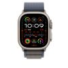 Apple Watch Ultra2 Cellular, 49mm Titanium Case w Blue Alpine Loop - Large