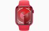 Apple Watch S9 GPS 45mm RED Alu Case w RED Sport Band - S/M