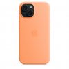 Apple iPhone 15 Silicone Case w MagSafe - Orange Sorbet