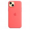 Apple iPhone 15 Plus Silicone Case w MagSafe - Guava