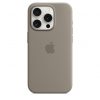 Apple iPhone 15 Pro Silicone Case w MagSafe - Clay