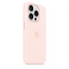 Apple iPhone 15 Pro Silicone Case w MagSafe - Light Pink