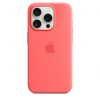 Apple iPhone 15 Pro Silicone Case w MagSafe - Guava