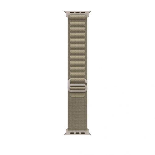 Apple Watch 49mm Band: Olive Alpine Loop - Small