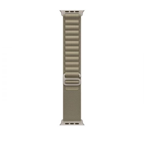 Apple Watch 49mm Band: Olive Alpine Loop - Medium