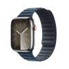 Apple Watch 45mm Band: Pacific Blue Magnetic Link - M/L