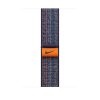 Apple Watch 45mm Nike Band: Game Royal/Orange Nike Sport Loop