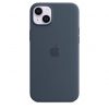 Apple iPhone 14 Plus Silicone Case with MagSafe - Storm Blue