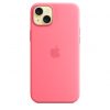 Apple iPhone 15 Plus Silicone Case with MagSafe - Pink