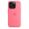 Apple iPhone 15 Pro Silicone Case with MagSafe - Pink