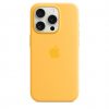 Apple iPhone 15 Pro Silicone Case with MagSafe - Sunshine