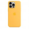 Apple iPhone 15 Pro Max Silicone Case with MagSafe - Sunshine