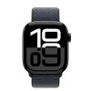 Apple Watch S10 GPS 42mm Jet Black Alu Case with Ink Sport Loop