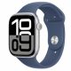 Apple Watch S10 GPS 46mm Silver Alu Case with Denim Sport Band - M/L