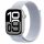 Apple Watch S10 GPS 46mm Silver Alu Case with Blue Cloud Sport Loop