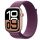 Apple Watch S10 GPS 46mm Rose Gold Alu Case with Plum Sport Loop