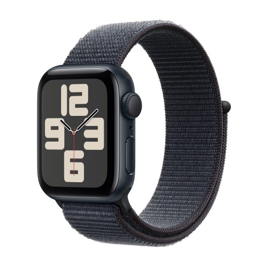 Apple Watch SE2 v3 GPS 40mm Midnight Alu Case with Ink Sport Loop