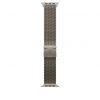 Apple Watch 49mm Milanese Loop:  Natural Titanium Milanese Loop - Small