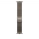 Apple Watch 49mm Milanese Loop:  Natural Titanium Milanese Loop - Small