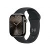 Apple Watch 42mm Sport Band:  Black Sport Band - M/L