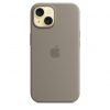 Apple iPhone 15 Silicone Case with MagSafe - Clay