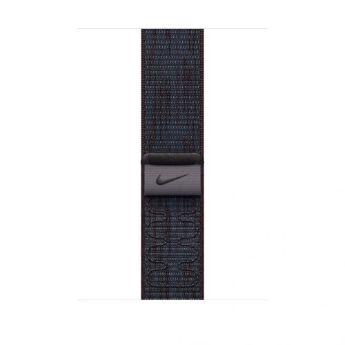 Apple Watch 46mm Nike Sport Loop:  Black/Blue Nike Sport Loop