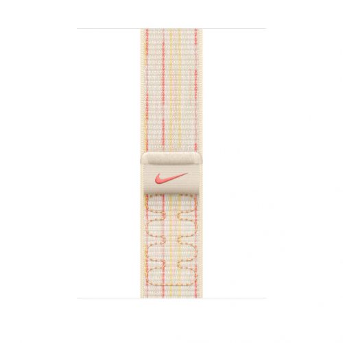 Apple Watch 46mm Nike Sport Loop:  Starlight/Pink Nike Sport Loop