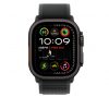 Apple Watch 49mm Loop:  Black Trail Loop - S/M - Black Titanium Finish