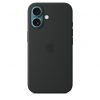 Apple iPhone 16 Silicone Case with MagSafe - Black