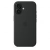 Apple iPhone 16 Silicone Case with MagSafe - Black