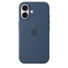 Apple iPhone 16 Silicone Case with MagSafe - Denim